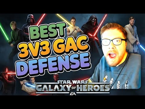 Best 3v3 GAC Defense Teams for This Season | SWGoH