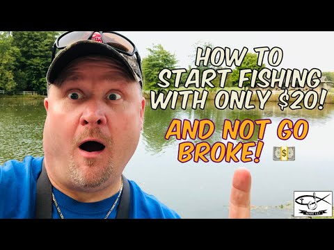 How To Start Fishing With Only $20! (The Most Affordable Way To Begin Fishing)