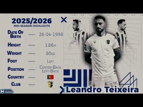 Leandro Teixeira | Highlights, Skills & Goals 2025/2026 | Football Compilation