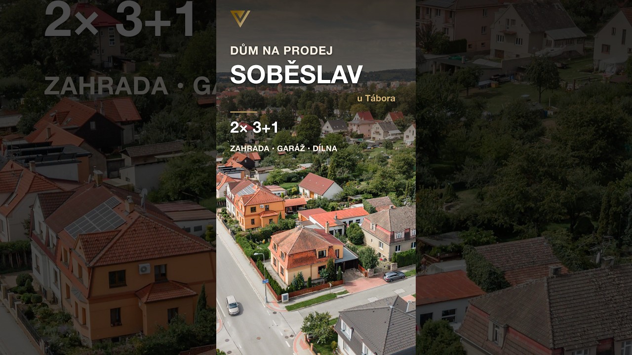 YouTube Shorts domu v Soběslavi