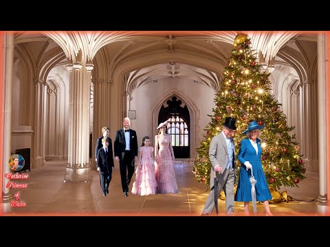 Catherine, William And Their Kids Steal The Spotlight At Sandringham Christmas Eve Dinner