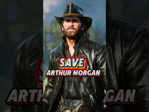 How to save Arthur Morgan in red dead redemption 2 #rdr2 #gaming