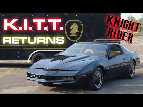 The Original, Screen Used Pilot KITT is Back from the Petersen Museum! Here's the Plans for It!