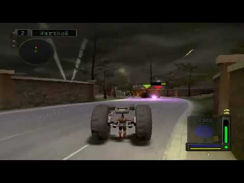 1 Hour Playing Twisted Metal Head On Mode Lost