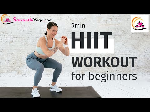 9-minute HIIT Workout For Beginners to Start Your Fitness Journey #fitness #weightloss