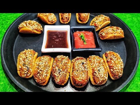 Crispy Potato tacos | Tacos recipe | Taco Mexicana - Homemade Dominos Style | Taco Samosa recipe