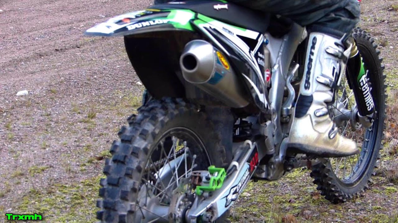 Kawasaki KX250F FMF MegaBomb Soundcheck & Test Ride
