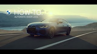 BMW How To Automatic Door Lock with the BMW Operating