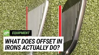 Golf Equipment: Offset of Irons