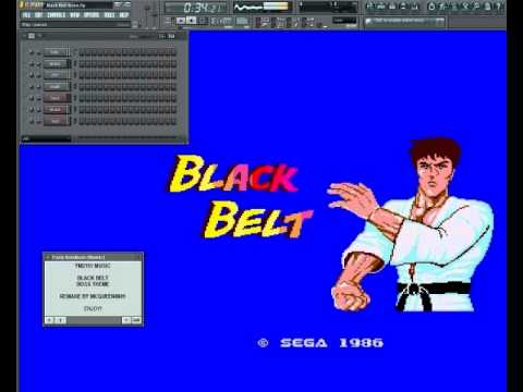 Black Belt - Boss Theme - YM2151+SegaPCM Re-Arrange (FL Studio)