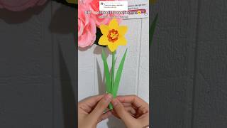 Download lagu How to make daffodil flower ✨DIY daffodil paper flower tutorial 🌼💛💐 #diy #diyflower #paperflower mp3