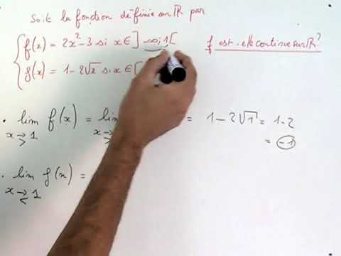 Study the continuity of a function over a given interval.