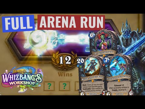 Discover ALL the Legendaries! 12 Win Death Knight - Hearthstone Whizbang Wild Arena