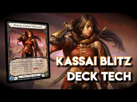 Flesh and Blood TCG Warrior Blitz Deck Tech | Kassai is Awesome!