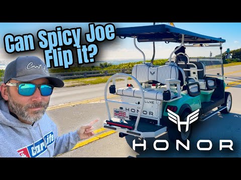 EP 148 - Honor LSV Golf Cart Test and Review - Can they be flipped?