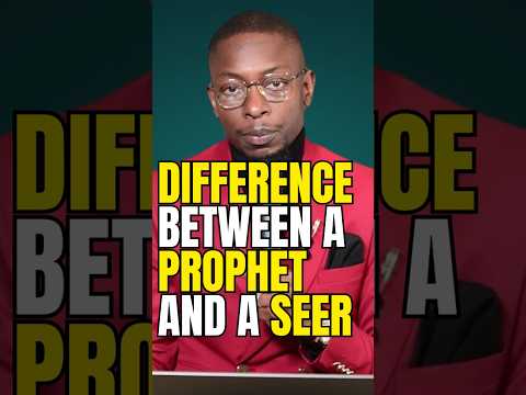 THE DIFFERENCE BETWEEN A PROPHET AND A SEER #mizmzwakhetancredi