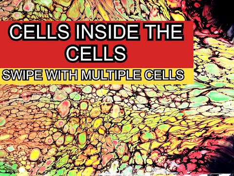 #5 LET'S SWIPE A Lot Of Cells - Fluid Art with Crazy Result