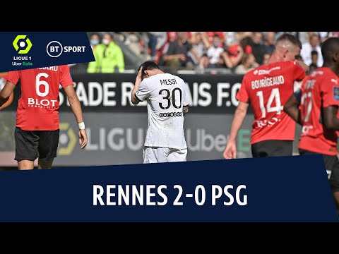Rennes vs PSG (2-0) | Lionel Messi Loses First Game Since Joining PSG | Ligue 1 Highlights