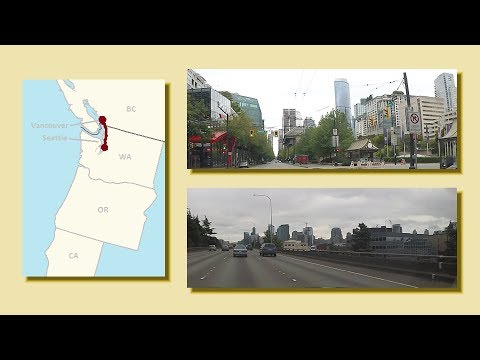 Vancouver, BC to Sea-Tac Airport in SeaTac, WA