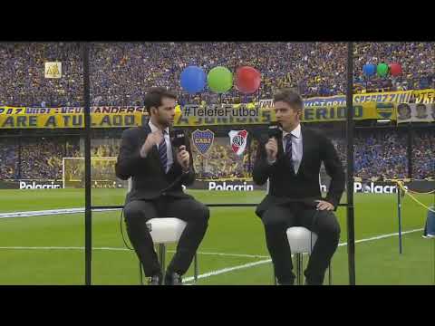 (Video) (Relatos Mariano Closs) Boca 1 River 3 Primera División 2017 Partido Completo