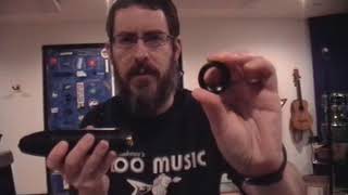Video thumbnail for How to open up a large diaphragm condenser microphone (MXL 2001) by silentskystudios