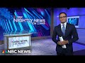 NBC Nightly News Full Episode Aug 22