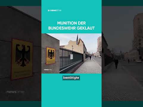 Lkw ungesichert: 20.000 Schuss Bundeswehr-Munition gestohlen