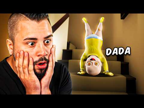 Elias LERNT einen HANDSTAND.. 😭 (The Baby in Yellow)