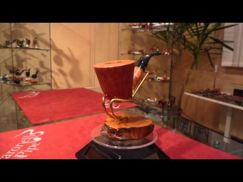 Brand new briar pipe TOM SPANU F2 bent handmade -  eBay item number: 400849783973