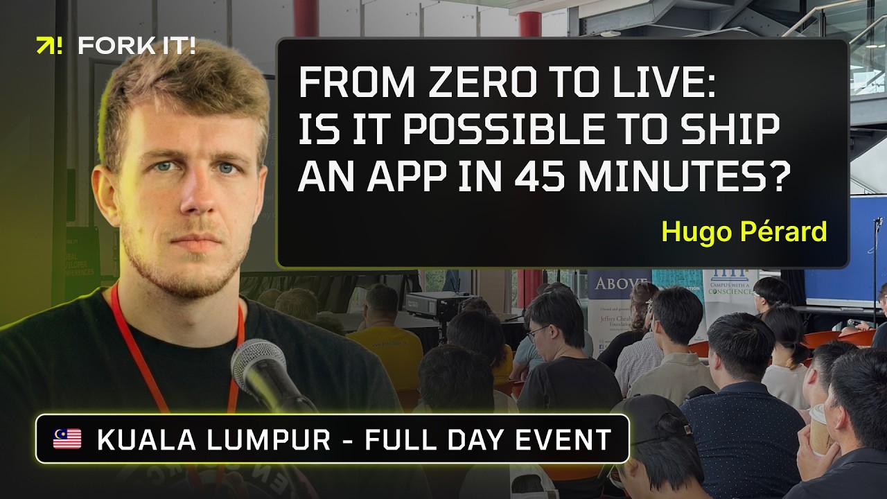 From Zero to Live: Is it possible to ship an app in 45 minutes?