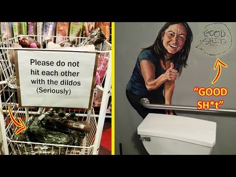 10+ Hilarious Times Shops Made Their Customers Laugh Out Loud Video