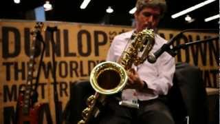 Live From NAMM 2013: Baritone Sax + Dunlop Effect Pedals