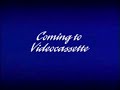 Coming From Walt Disney Home Video 1989 1996 Logo Dark Blue