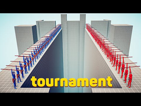 TOURNAMENT 50 vs 50 UNITS - Totally Accurate Battle Simulator TABS