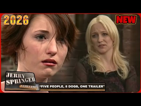 Jerry Springer Show 2026: Five People, 8 Dogs & One Trailer – Total Chaos!