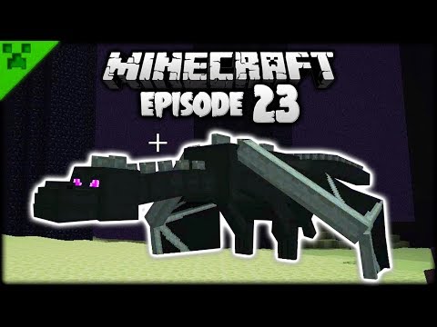 PythonMC - Battling The Minecraft Ender Dragon! | Python's World (Minecraft Survival Let's Play) | Episode 23