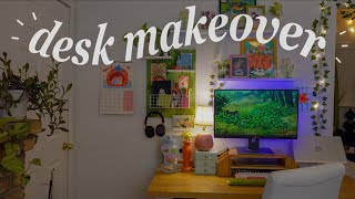 my dream desk makeover ✿ cozy and colorful artist set up ✿
