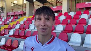 VIDEO. CARPI: IL COMMENTO DI DAVIDE ARRONDINI DOPO LA VITTORIA SULLA BAGNOLESE