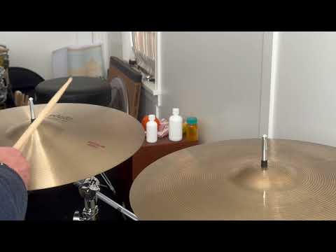 Paiste 20" Formula 602 "Pre-Serial" Medium Ride Cymbal 1965 - 1971 - VIDEO image 10