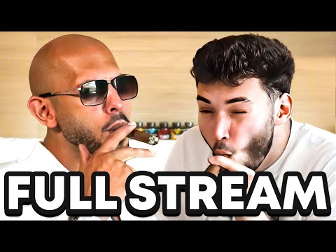 Adin Ross X Andrew Tate IRL (Full Stream)