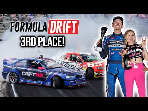 First Podium in My E36 - Formula Drift E-Town