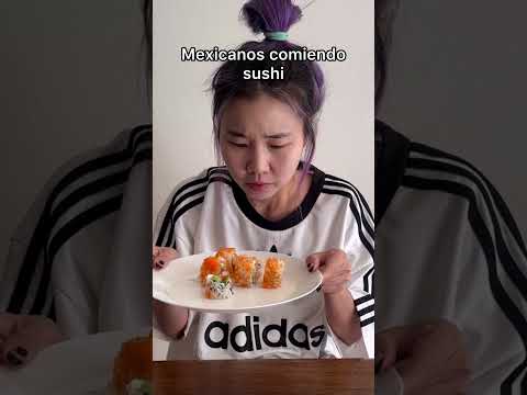Como come sushi coreano VS Mexicano