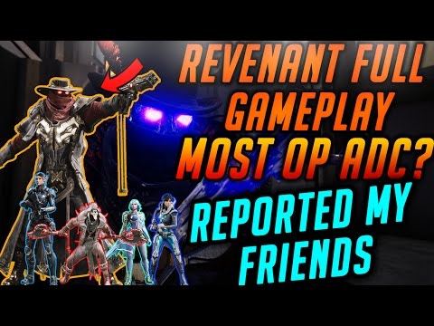 Paragon REVENANT GAMEPLAY| REPORTED MY FRIENDS AFTER THIS| MOST OP ADC| REVENANT IS GOD LIKE!👊😡
