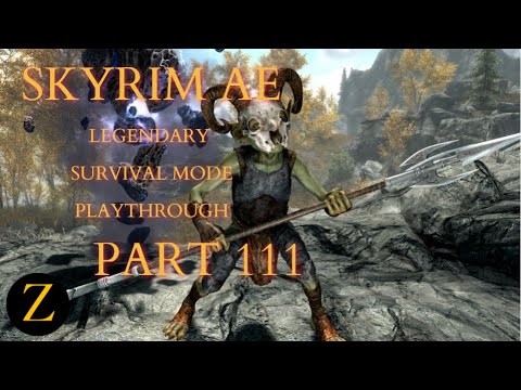 Skyrim Anniversary Edition / Legendary Difficulty Survival Mode Part 111 - Bye Gogh...