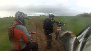 preview picture of video 'Corsham to Stroud Off-Road (TTR250, 08.11.14)'