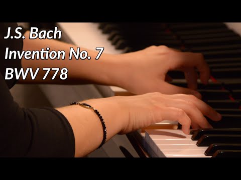 J.S. Bach: Invention No. 7 in E minor, BWV 778 (Anna Nadiryan)