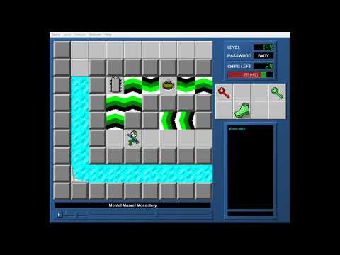 CCLP4 level 149 solution - 515 seconds