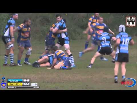 2014 NHRU Round 17 Premier 1 Highlights - Nelson Bay v Hamilton Hawks