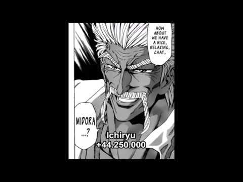 Toriko: Midora vs Ichiryu Power Levels (Updated)