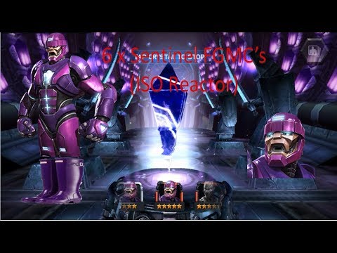 6 X Sentinel Feature Grandmaster crystals!